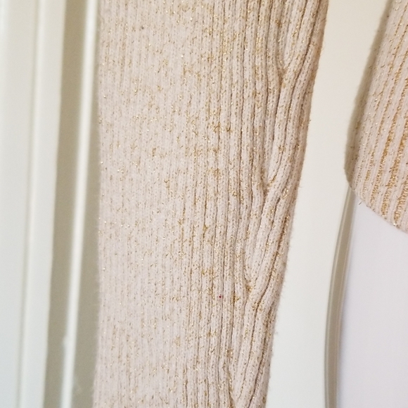 Gold Infused Scoop Back Sweater - Picture 4 of 8